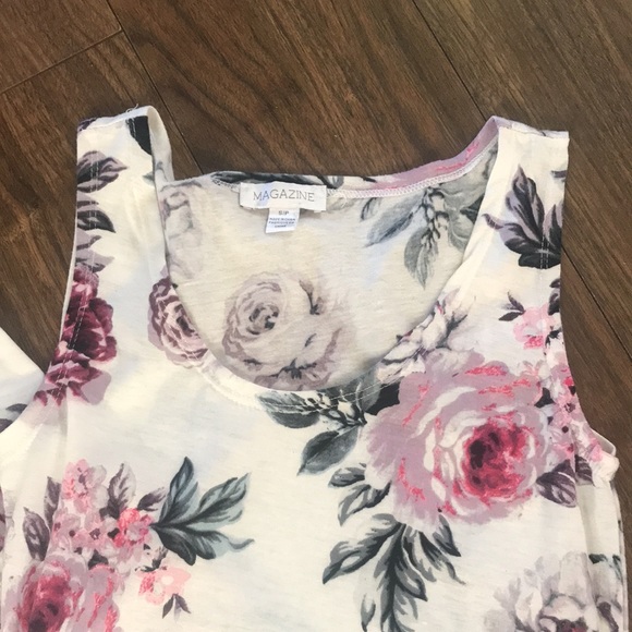 Bodycon midi floral dress - Picture 4 of 5